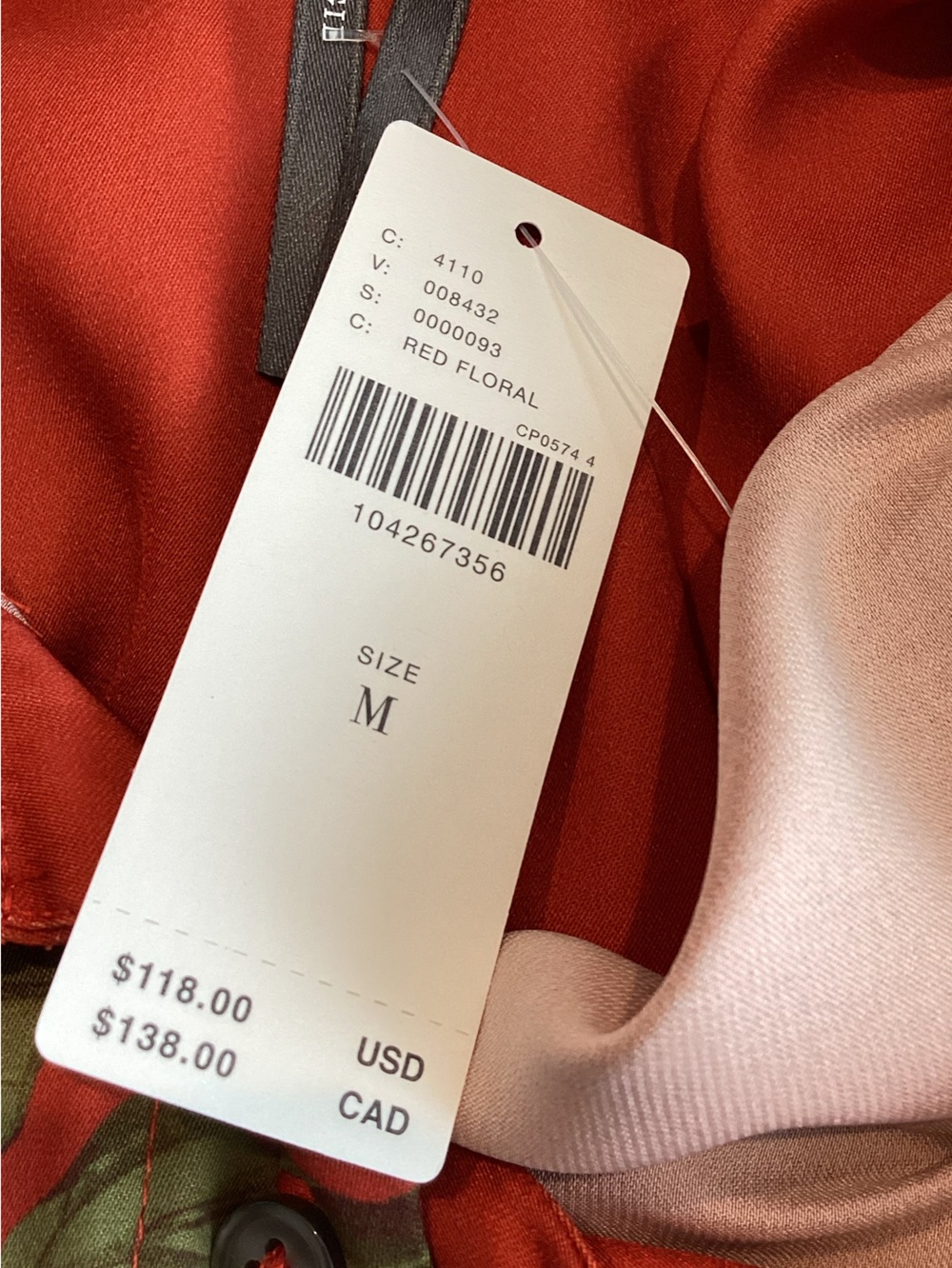 🐦⬛Anthropologie Brielle Button Down Long Sleeve Blouse Relaxed Collared Medium - Picture 14 of 16